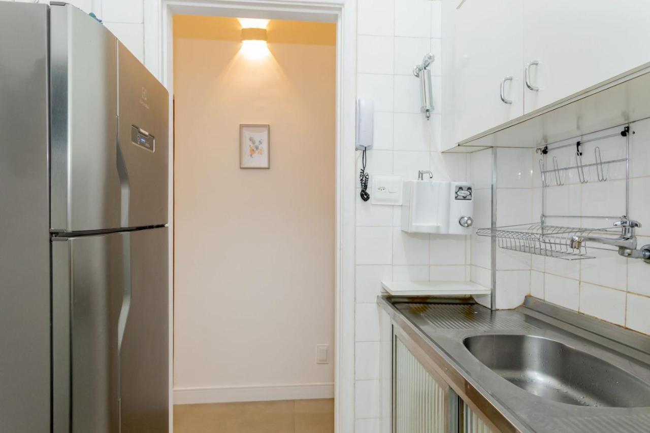 Relax Em Copacabana, Quarto E Sala, 150 Mt Da Praia, Cozinha, Maq De Lavar Roupa E Ar Rio de Janeiro Buitenkant foto